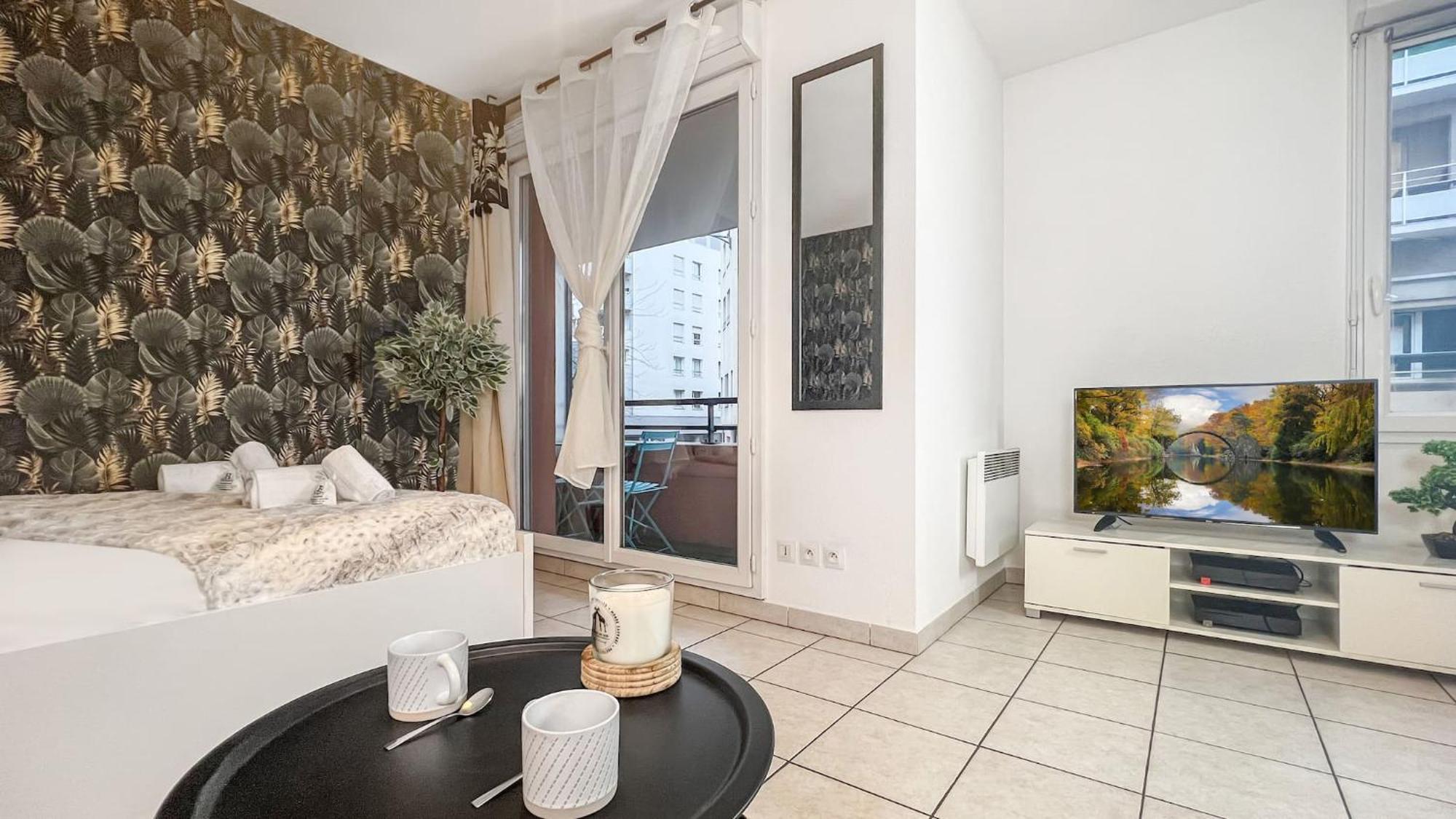 Homey Wild - Proche Gare Et Tram - Proche Centre - Balcon Prive - Parking Prive - Wifi Gratuit Аннемас Экстерьер фото