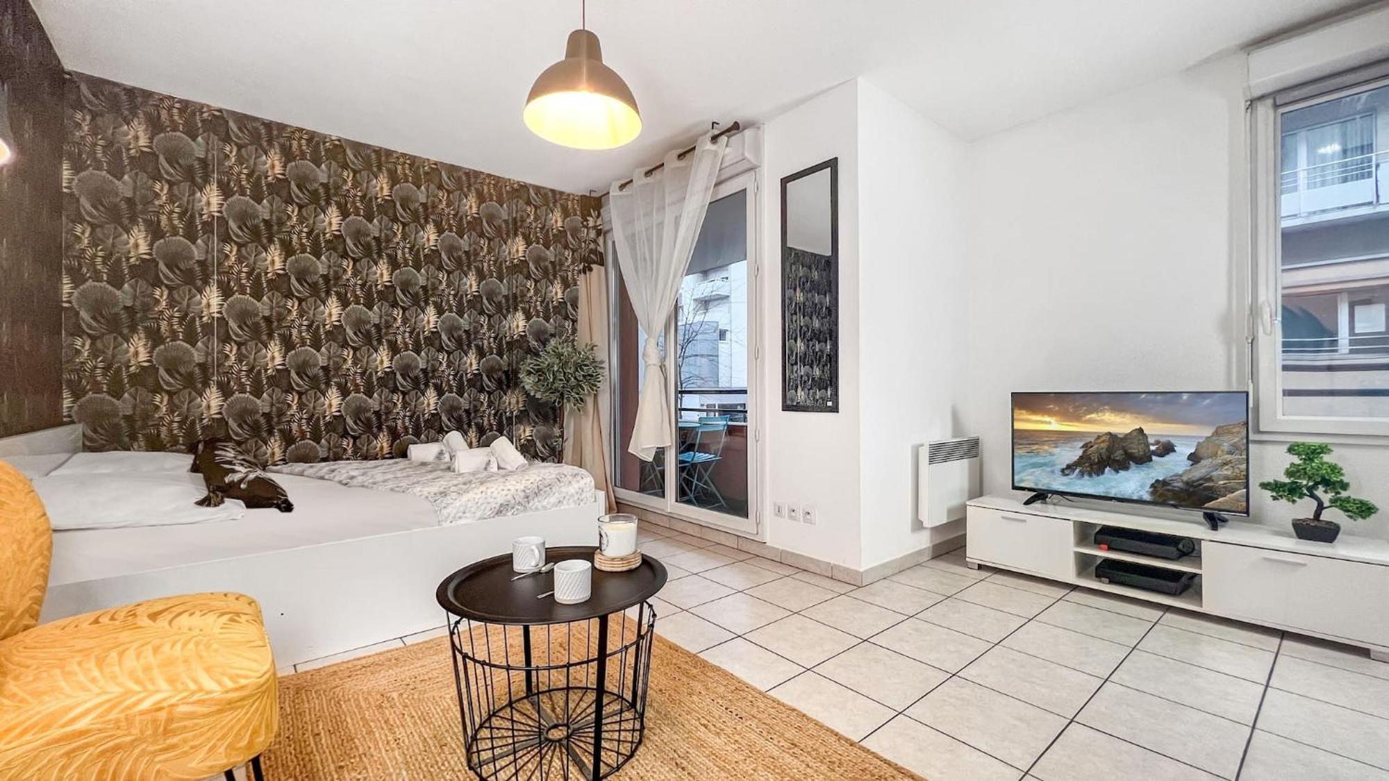 Homey Wild - Proche Gare Et Tram - Proche Centre - Balcon Prive - Parking Prive - Wifi Gratuit Аннемас Экстерьер фото